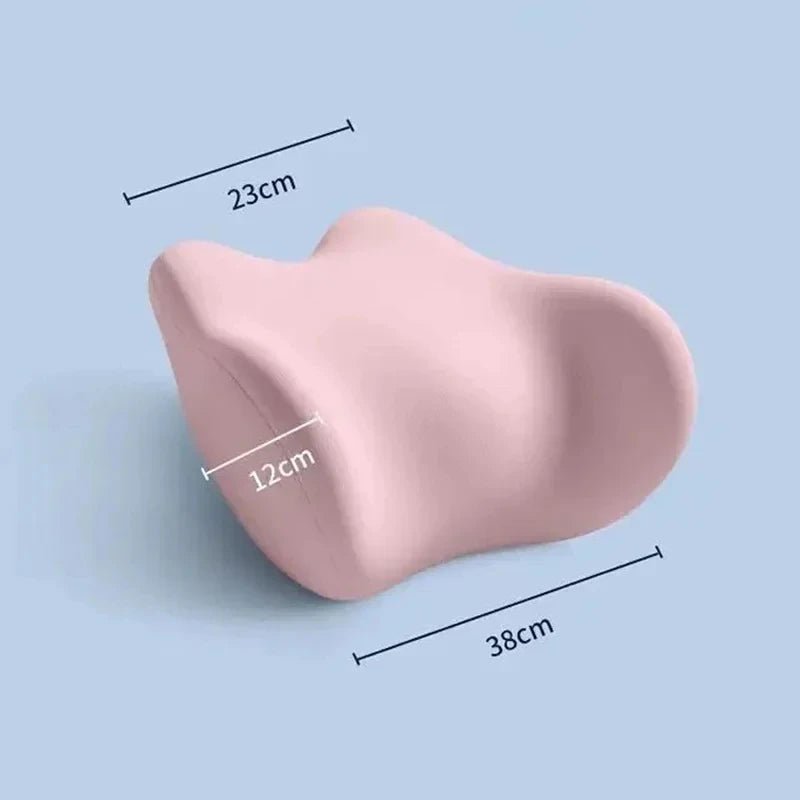 Memory Foam Lendenwirbelstütze - Ergonomisches Rückenkissen 38x23x12cm