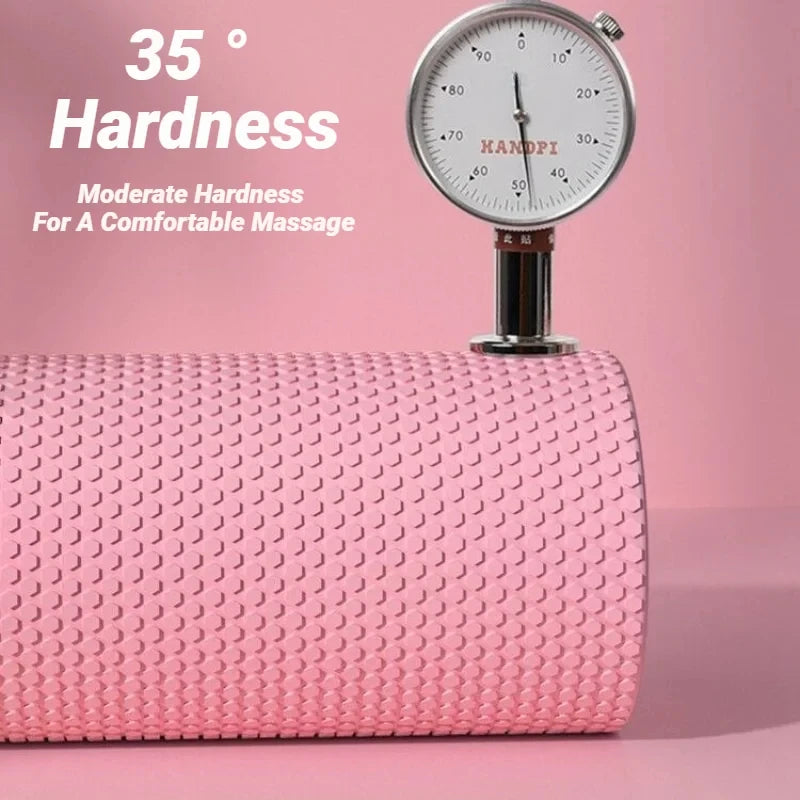 Hexagonal Yoga Roller Anwendung Oberschenkel - IT-Band Massage mit stabiler 6-Kant Faszienrolle für Läufer und Sportler 2025