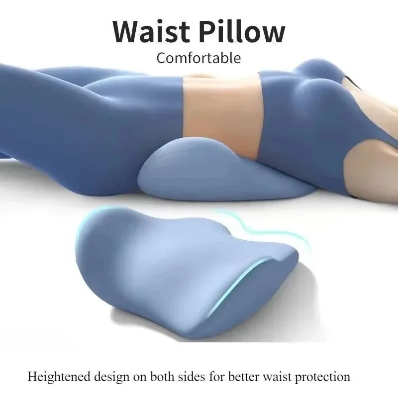 Memory Foam Lendenwirbelstütze - Ergonomisches Rückenkissen 38x23x12cm