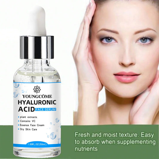 Hochkonzentriertes Hyaluronic Acid Serum 30ml 50ml bindet Feuchtigkeit reduziert Falten für pralle elastische Haut