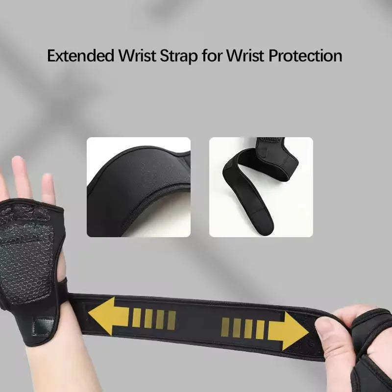 Ergonomische Polsterung EVA-Schaum Handflächen strategisch platziert schützt Blasen Hornhaut dämpft Druck schwere Gewichte Schwielen