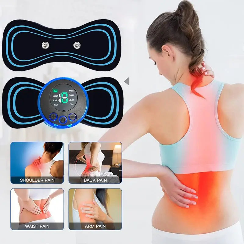 Intelligent automatische Massage-Programme Timer-Funktion 15-20 Minuten automatische Abschaltung individuell anpassbar kompakt 8x6cm