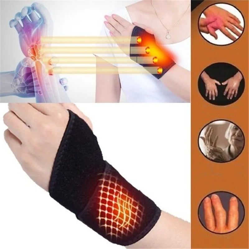 Handgelenkbandage beim Sport, bietet Stabilität und Unterstützung für Fitness-Training ohne Bewegungseinschränkung