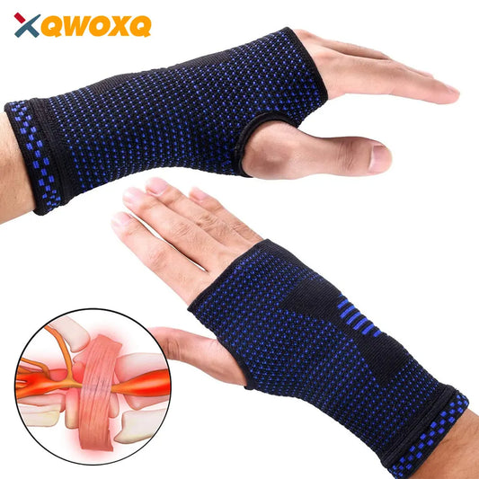 Professionelle Sport-Handgelenkbandage mit Kompression in Pink, elastisches Material für optimalen Halt bei Sport und Alltag
