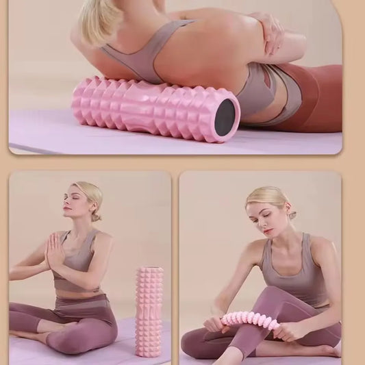 Kompakte Foam Roller 30x8cm ideal für gezielte Behandlung von Beinen Armen Schultern und Rücken bei Muskelkater