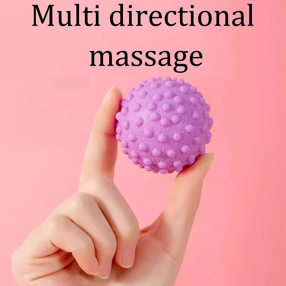 Vielseitige Anwendung Faszienball für Yoga, Fitness und Physiotherapie an Nacken, Schultern, Waden und Rücken