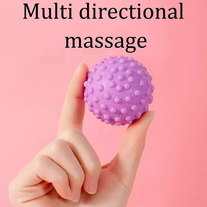 Vielseitige Anwendung Faszienball für Yoga, Fitness und Physiotherapie an Nacken, Schultern, Waden und Rücken