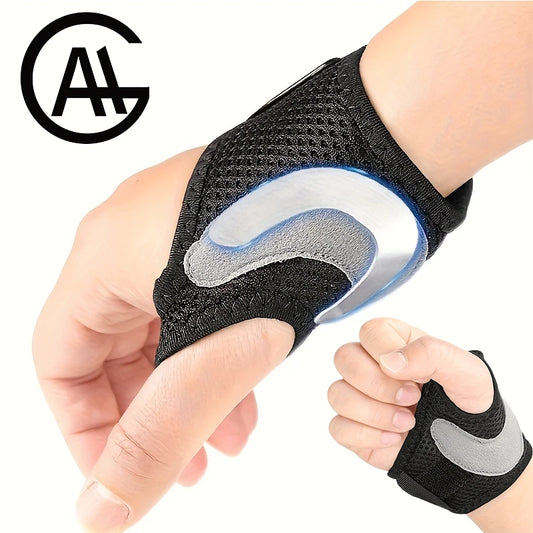 Verstellbare Daumenbandage mit beweglicher Aluminium-Schiene für optimale Stabilisierung bei Tennis Fitness und Kraftsport