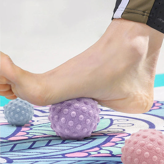 Massageball Reflexzonen Fußmassage, Akupressur-Noppen, Durchblutung fördern, Schmerzlinderung Hand Fuß grün