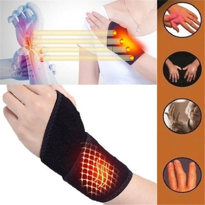 Handgelenkbandage beim Sport, bietet Stabilität und Unterstützung für Fitness-Training ohne Bewegungseinschränkung
