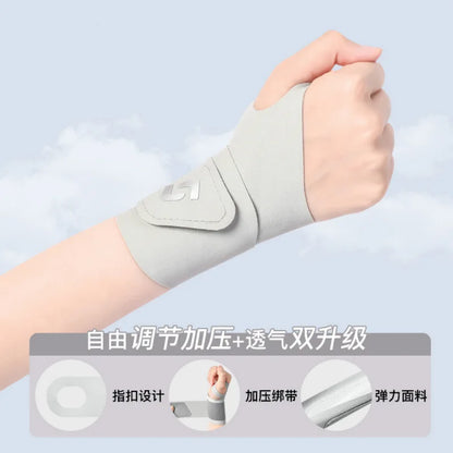 Nahtlose Slip-On Handgelenkstütze - Universal Fit 14-22cm ohne Klettverschluss, selbstanpassend für linke und rechte Hand 24/7 Komfort