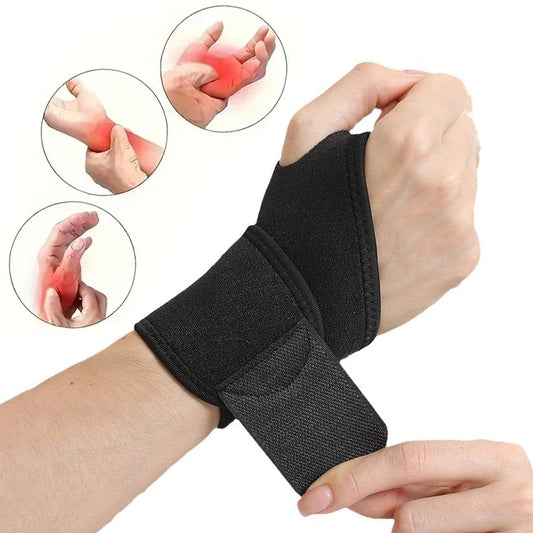 Verstellbare Handgelenkbandage mit Kompressionsriemen für Karpaltunnelsyndrom Sehnenscheidenentzündung und Arthritis-Schmerzlinderung
